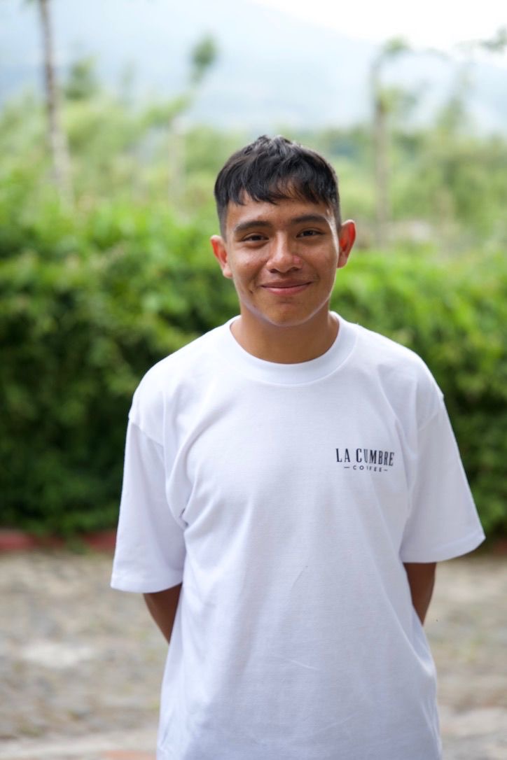 Josue Samayoa, barista de La Cumbre Coffee